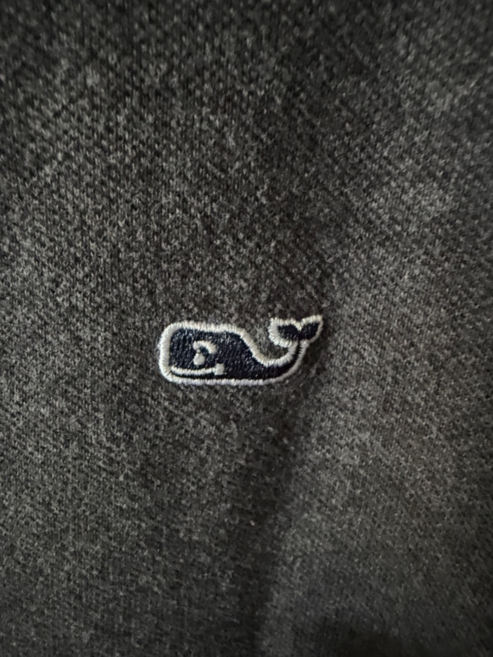 Vineyard Vines Men's Short Sleeve Polo - Dark Charcoal M - Picture 4 of 5